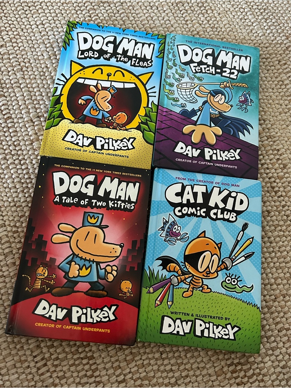 Dog Man & Cat Kid Book Bundle
